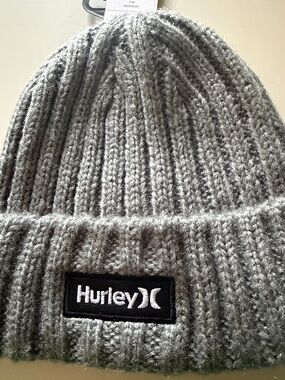 Hurley Gray M Squaw Beanie